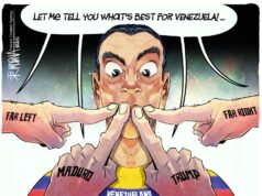 Cartoon: O que é melhor para a Venezuela Cartoon: O que é melhor para a Venezuela