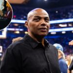 Charles Barkley presente no jogo Phoenix Suns-Minnesota Timberwolves durante um jogo da Copa da NBA no Mortgage Matchup Center em 21 de novembro de 2025.