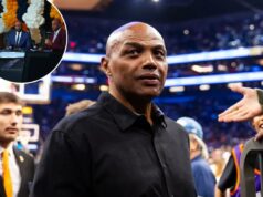 Charles Barkley reclamando com os chefes da ESPN sobre o lançamento de ‘Inside the NBA’ Charles Barkley presente no jogo Phoenix Suns-Minnesota Timberwolves durante um jogo da Copa da NBA no Mortgage Matchup Center em 21 de novembro de 2025.