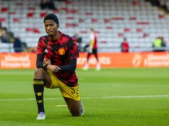 Chido Obi deixa claro seus sentimentos quando Ruben Amorim é demitido do Man Utd Diretor de futebol Jason Wilcox em ação durante uma sessão de treinamento do time principal no complexo de treinamento Carrington em 2025 em Manchester, Inglaterra.