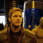 Chris Pratt apresentou à Marvel uma ideia 'ótima' para o retorno do Senhor das Estrelas e enviou a James Gunn uma foto usando uma máscara de Batman: 'Eu fiz Photoshop' e ele riu