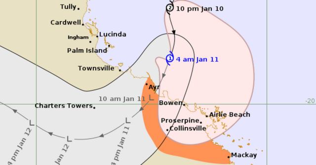 Ciclone provoca incêndios florestais em estados em alerta
