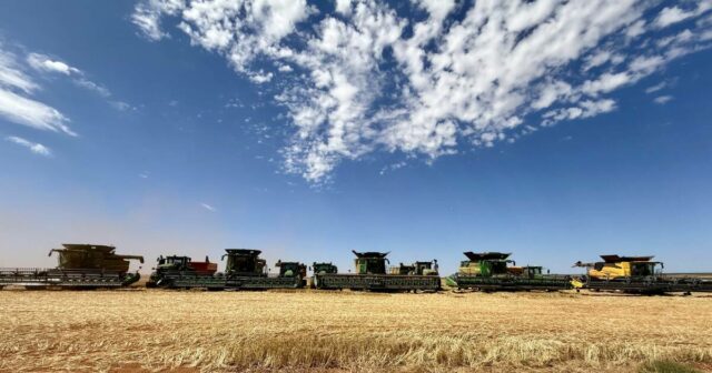 Cidade do Centro-Oeste se prepara para se refrescar após colheita comunitária recorde
