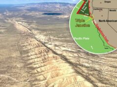 Cientistas descobrem um ponto de acesso sísmico nos EUA que pode desencadear terremotos devastadores de magnitude 8 Falha de Santo André.
