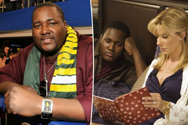 Cisto raro encontrado na coluna da estrela de 'The Blind Cisto raro encontrado na coluna da estrela de 'The Blind Side' Quinton Aaron enquanto o ator continua 'lutando por sua vida': relatório