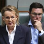 Os senadores nacionais Ross Cadell, Bridget McKenzie e Susan McDonald, retratados com o colega Matt Canavan, votaram contra o projeto de lei sobre o ódio.