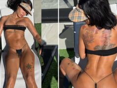 Coi Leray queima em minúsculo biquíni enquanto provoca novo álbum Coi Leray posa corajosamente à beira da piscina em micro biquíni ... SLAY!