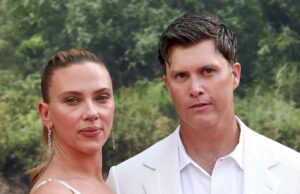 Colin Jost reage à queda de Scarlett Johansson do posto de ator de maior bilheteria As piadas mais engraçadas de Colin Jost sobre a esposa Scarlett Johansson na 49ª temporada de 'Saturday Night Live' apresentadas