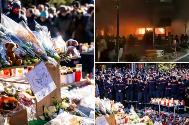 Como a comunidade alpina suíça se uniu depois que um Como a comunidade alpina suíça se uniu depois que um incêndio mortal em um resort matou pelo menos 40 pessoas