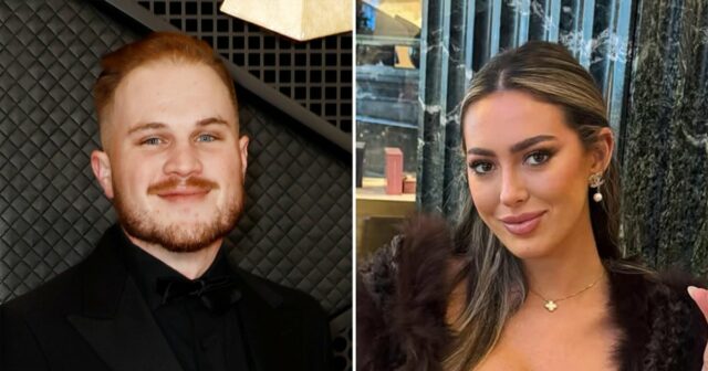 A esposa de Zach Bryan, Samantha, fez de tudo para incluir a mãe da estrela country em seu look de casamento tg