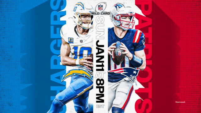 Como assistir Chargers vs Patriots: transmissão ao vivo dos playoffs Como assistir Chargers vs Patriots: transmissão ao vivo dos playoffs da NFL, canal de TV
