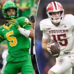 Como assistir o 5º Oregon x o 1º Indiana na semifinal do Peach Bowl CFP gratuitamente