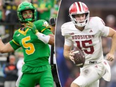 Como assistir o 5º Oregon x o 1º Indiana na semifinal do Peach Bowl CFP gratuitamente Como assistir o 5º Oregon x o 1º Indiana na semifinal do Peach Bowl CFP gratuitamente