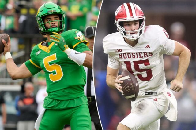 Como assistir o 5º Oregon x o 1º Indiana na semifinal do Peach Bowl CFP gratuitamente
