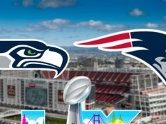 Conjunto de confronto do Super Bowl LX, Seahawks vs. Patriots! PATRIOTAS DOS SEAHAWKS