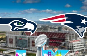 Conjunto de confronto do Super Bowl LX, Seahawks vs. Patriots! PATRIOTAS DOS SEAHAWKS