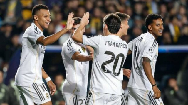 Contraste na Liga dos Campeões: Enquanto o Arsenal faz festa, o Real Madrid está animado para enfrentar a fase adicional
