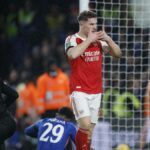 Copa Carabao: Arsenal vence o Chelsea por 3 a 2 no primeiro jogo do Rosenior em casa na partida de abertura das semifinais