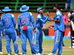 Copa do Mundo Sub-19 de 2026: Índia vence os EUA em competição interrompida pela chuva Copa do Mundo Sub-19 de 2026: Índia vence os EUA em competição interrompida pela chuva