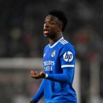 Courtois rebate cantos racistas dirigidos ao astro do Real Madrid Vinicius