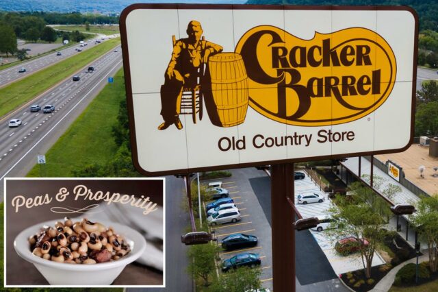 Ervilhas pretas Cracker Barrel