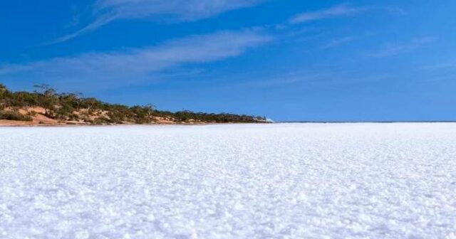 Cristalizando o potencial de extração de sal do lago no leste do Wheatbelt
