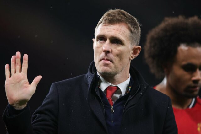 Darren Fletcher, técnico interino do Manchester United