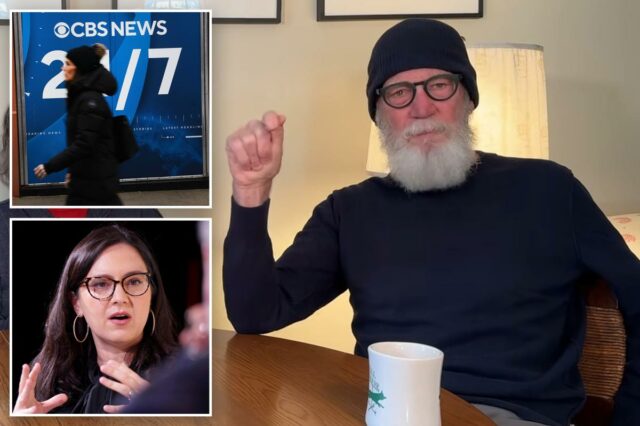 David Letterman classifica a CBS News como um 'naufrágio' dirigido David Letterman classifica a CBS News como um 'naufrágio' dirigido por 'idiotas' que atropelaram a integridade da rede