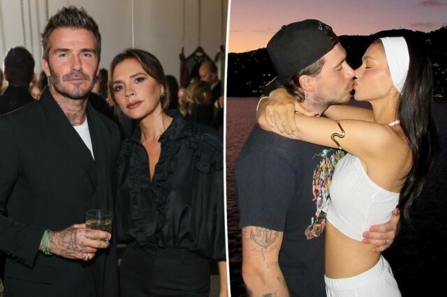 David e Victoria Beckham refletem sobre 'boas lembranças' com o David e Victoria Beckham refletem sobre 'boas lembranças' com o filho Brooklyn nos primeiros comentários públicos desde seu ataque contundente