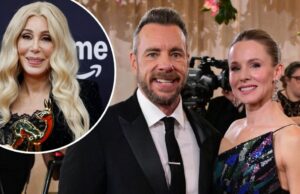 Dax Shepard quebra o silêncio com os comentários de Cher sobre o casamento de Kristen Bell GettyImages-2255251775 dax shepard e kristen uniram frente no globo de ouro 2026