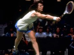 ‘Dê-me a bola!’ Crítica: Retrato ferozmente divertido de Billie Jean King como superestrela atlética e heroína cultural 'Dê-me a bola!' Crítica: Retrato ferozmente divertido de Billie Jean King como superestrela atlética e heroína cultural