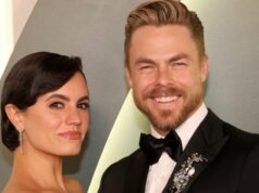 Derek Hough e sua esposa Hayley Erbert revelam imagens íntimas de nascimento em casa GettyImages-2219103025-Derek-Hough-Esposa-Hayley-Erbert-Baby-Álbum-promoção