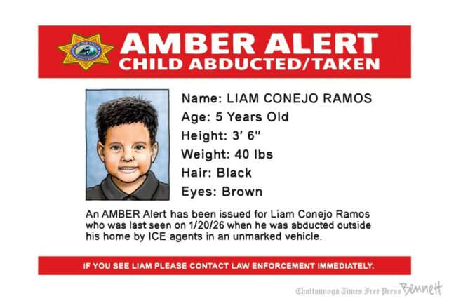 Desenho animado: Alerta âmbar
