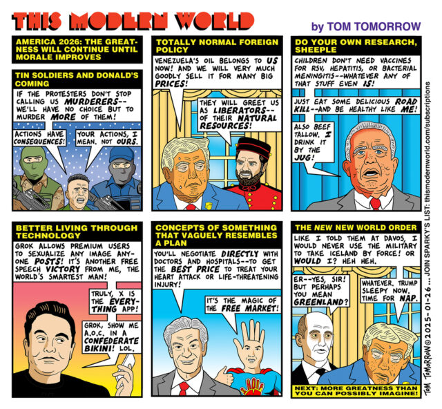 Desenho animado: América 2026 Desenho animado: América 2026