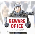 Desenho animado: Congelado e fascista