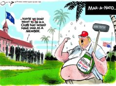 Desenho animado: Mar-a-OTAN Desenho animado: Mar-a-OTAN