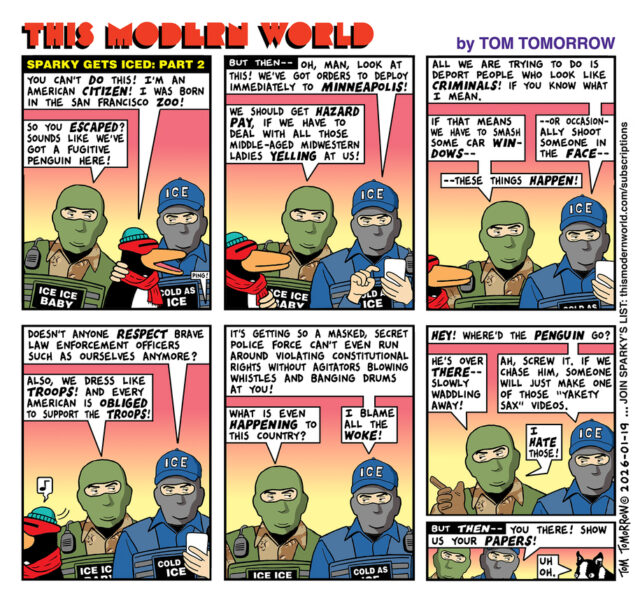 Desenho animado: Sparky recebe ICEd, parte 2
