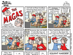 Desenho animado: ‘The Magas’ de Tom the Dancing Bug evita o assassinato Desenho animado: 'The Magas' de Tom the Dancing Bug evita o assassinato