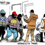 Desenho animado: gêmeos de Minnesota