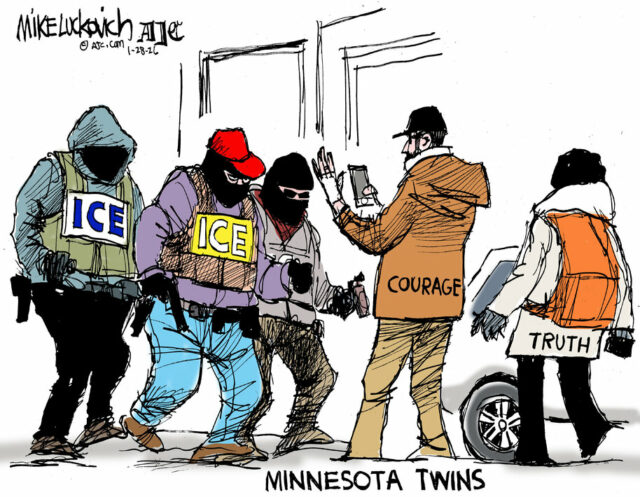 Desenho animado: gêmeos de Minnesota
