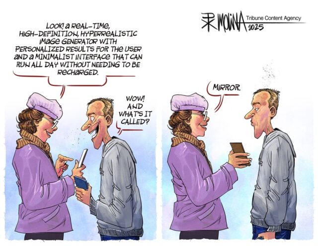 Desenho animado: tecnologia de ponta
