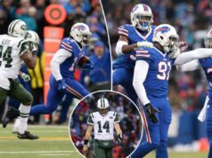 Dez anos depois, a dor da derrota para o Bills ainda assombra os Jets: ‘Como perdemos aquele jogo?’ Dez anos depois, a dor da derrota para o Bills ainda assombra os Jets: 'Como perdemos aquele jogo?'