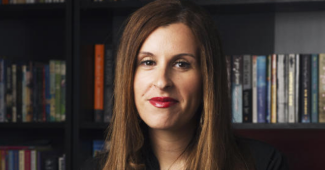 A autora palestina Randa Abdel-Fattah.