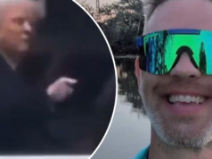 Doadores doam centenas de milhares para Trump heckler suspenso pela Ford Donald Trump apontou e pareceu xingar um operário de fábrica que o chamou de