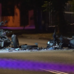 Dois motociclistas morrem em colisão frontal em Perth