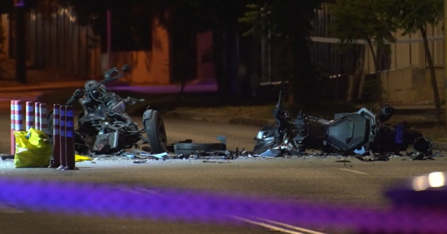 Dois motociclistas morrem em colisão frontal em Perth
