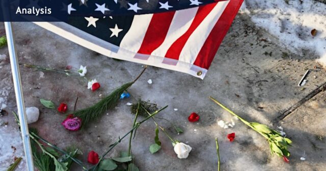 A secretária de Segurança Interna, Kristi Noem, disse que Renee Nicole Goode tentou atropelar os oficiais do ICE com seu veículo.