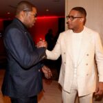 Don Lemon festejou em Los Angeles, tirou uma foto com Busta Rhymes, poucas horas antes de os federais o prenderem