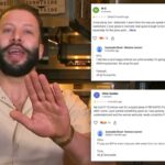 Dono de pizzaria defende respostas ‘atrevidas’ a críticas negativas enquanto ele se torna viral