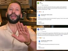 Dono de pizzaria defende respostas ‘atrevidas’ a críticas negativas enquanto ele se torna viral Dono de pizzaria defende respostas ‘atrevidas’ a críticas negativas enquanto ele se torna viral